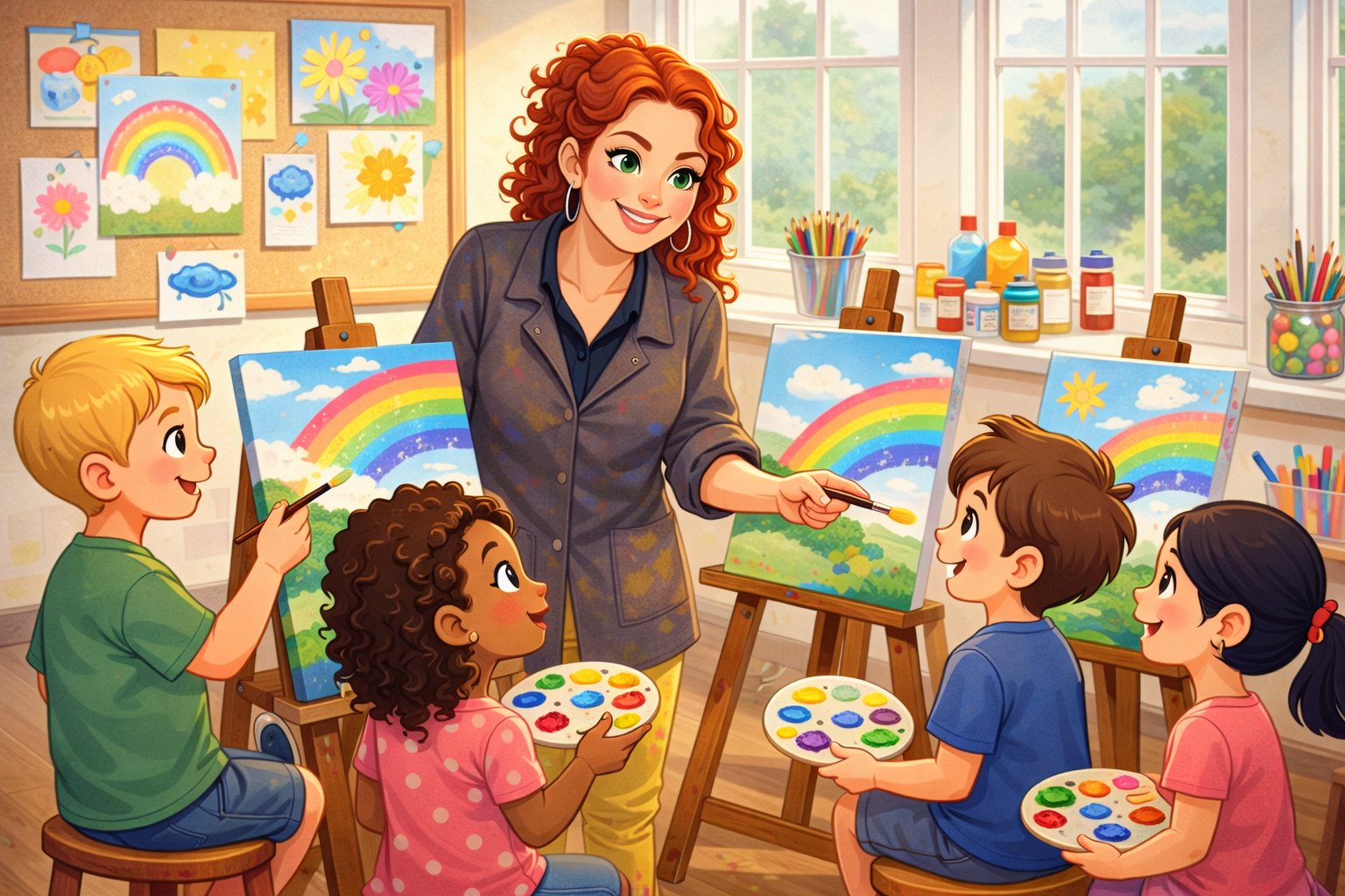 🎨 Sunday Morning Kids Art Class (Ages 5+)