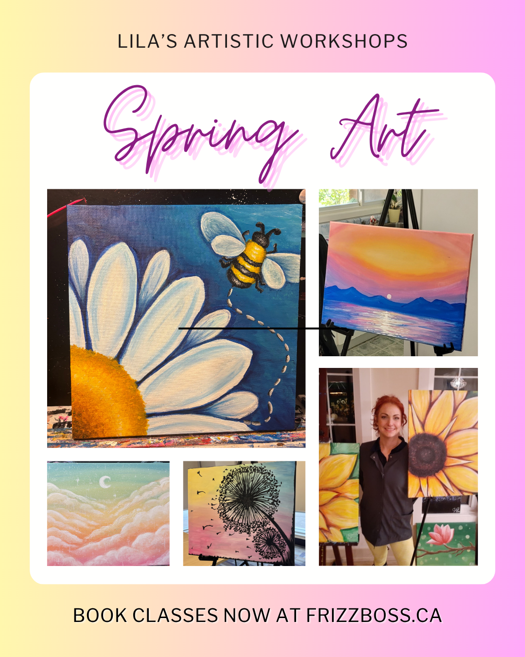 Daytime Spring Painting Class